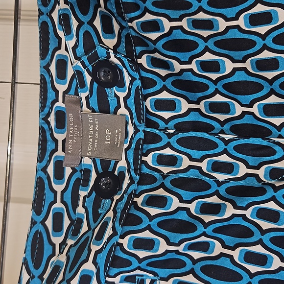 Ann Taylor Womens Signature Fit Lower On-Waist Size 10P - Picture 5 of 12